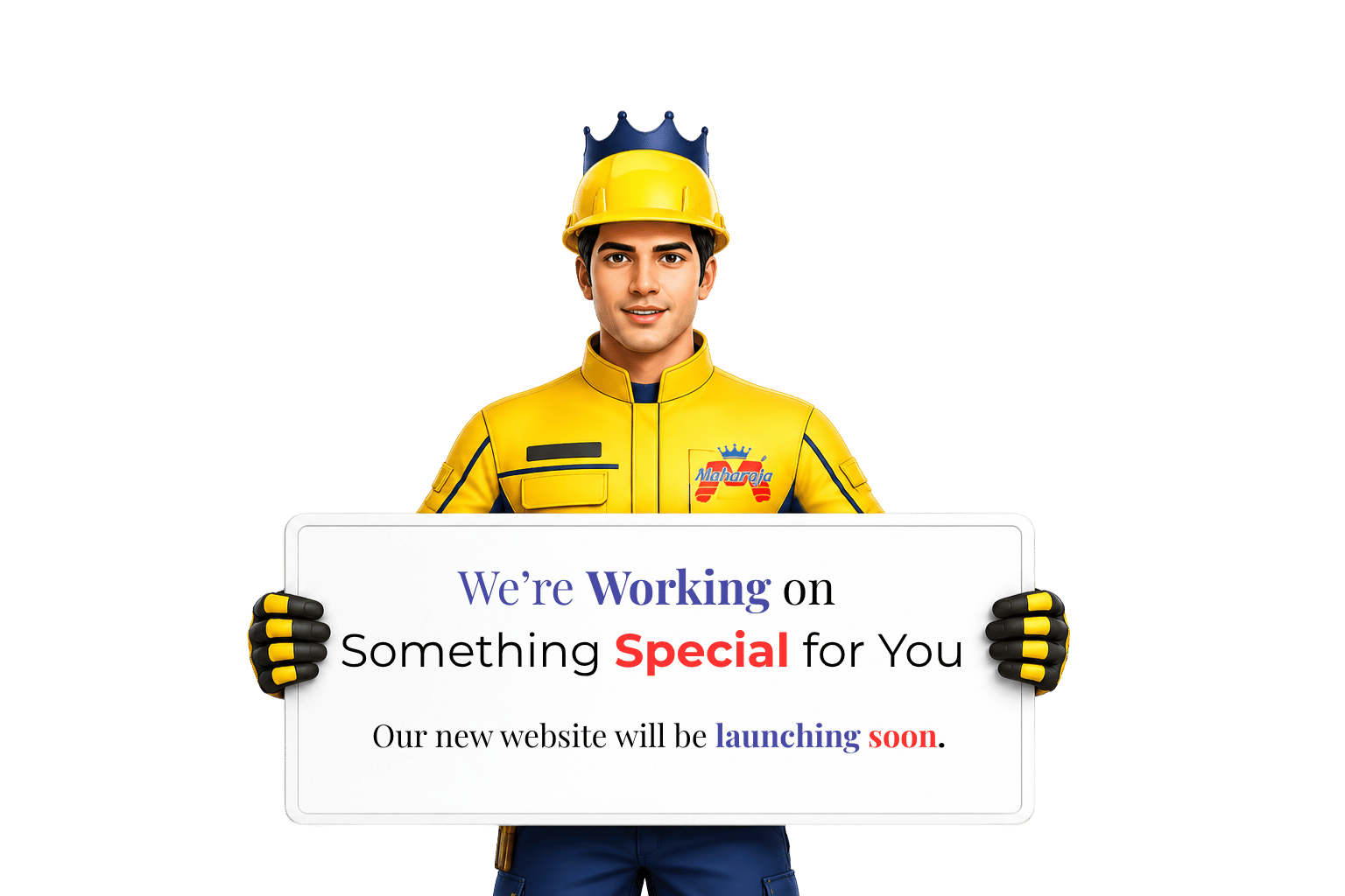 Maharaja team at work